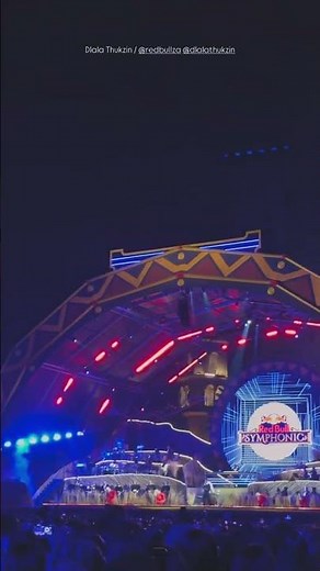 Dlala Thukzin live on Night 1 of Red Bull Symphonic 2026! #9iceEntertainment