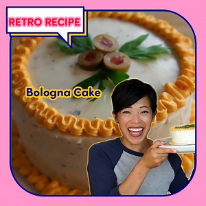 Let's Make A Retro Bologna Cake! What?! | Emmymade