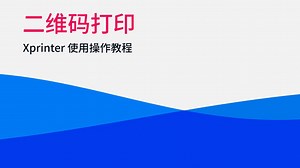 Xprinter 使用教程-二维码打印