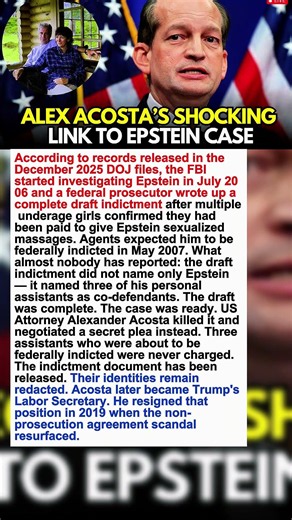 Why Acosta's Deal Kept Epstein's Circle Safe #shorts #DarkHistory #Justice