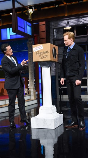 Conan O'Brien Needs A Friend, but maybe sometimes he needs some space instead. #Colbert Team Coco #PersonalSpace | The Late Show with Stephen Colbert
