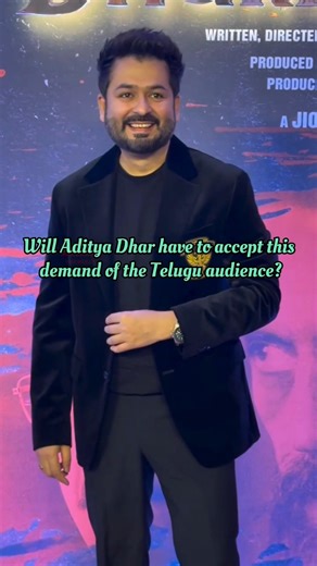 Telugu Fans’ Special Request to Aditya Dhar #shortvideo #shorts