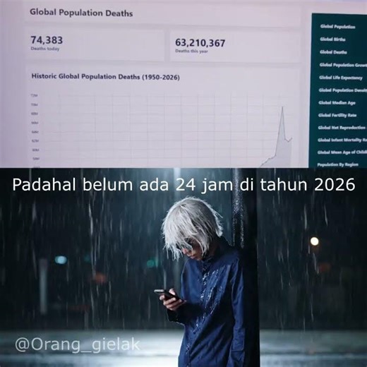 Kenapa banyak orang meninggal setiap hari?