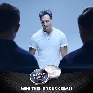 A fast-absorbing, non-greasy moisturizer with a fresh, clean scent: Men! This is your creme! Simply place a small amount of the creme on your fingers, and apply it on your face. With its sleek tin packaging, you can bring it anywhere and use it at any time of the day. You may also use this after cleansing your face! Feel a boost of hydration from the NIVEA MEN Creme, the moisturizer specially #MadeForMen. ASC Ref. No. B090N071317N | NIVEA MEN