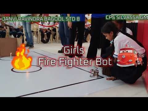 ROBOTEX INDIA CHAMPIONSHIP 2024 PUNE CPS SILVASSA GM | JANVI BAGUL | GIRLS FIRE FIGHTER BOT FINAL
