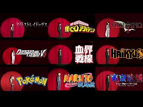 [MAD] Anime compilation (Sugar Song & Bitter Step) {Kekkai Sensen ending}