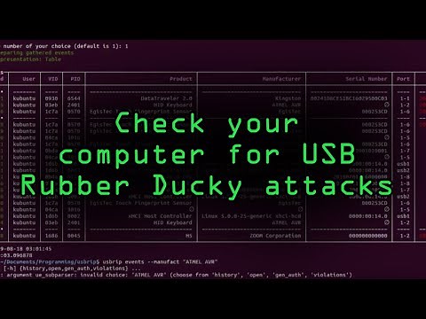 Track USB Events with USBRip to Find Suspicious Activity on Your Computer [Tutorial]