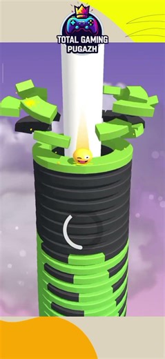 Stack ball 3d Magic round #stackball #roadto500subs #subscribe