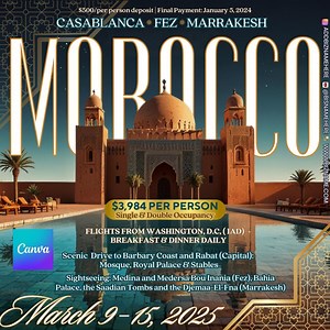 Morroco Vacation Flyer - Etsy Canada