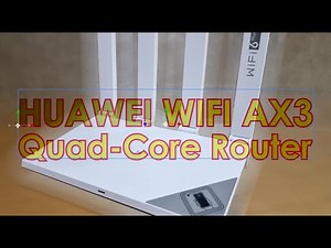 Huawei WIFI AX3 Quad Core WIFI 6 Plus 3000Mbps Router
