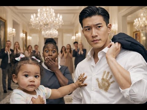 "Korean Mafia Boss Couldn’t Believe It... Black Cleaner's Baby Stained His Expensive Suit”