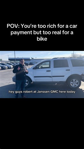 🚨 ULTRA RARE LUXURY PACKAGE 🚨 2008 Dodge Durango ✔️ 200K miles (broken in, not broken down) ✔️ Exhaust note like a NASCAR pit lane ✔️ Smells like ambition and energy drinks ✔️ Built different (by 2008 standards) #CapCut #shitbox #carsale #fyp #gmc