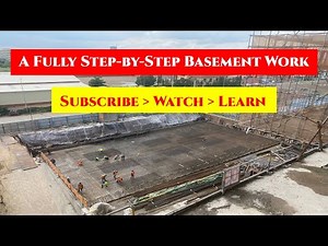 A Fully Step-by-Step Basement Work