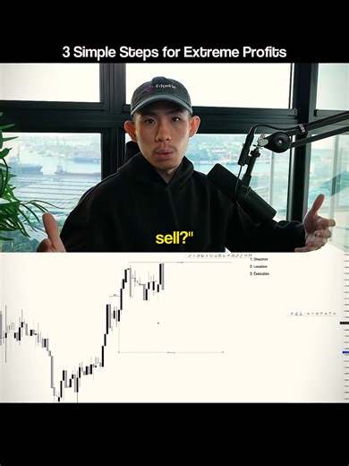 3 Simple Steps For Extreme Profits #trading #forex #money #investing TikTok
