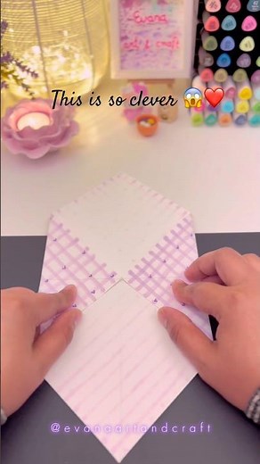 DIY AMAZING Love Letter Idea EASY & CUTE 😱❤️ #diy #craft #fypシ #shorts #ytshorts
