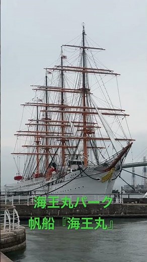 海王丸パークで見る海王丸｜天候次第で立山連峰も望める絶景スポット #海王丸 #海王丸パーク #帆船海王丸 #富山観光 #射水市 #新湊 #新湊大橋 #立山連峰 #富山湾 #海の貴婦人 #旅行動画