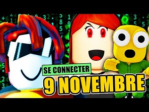 🔴ROBLOX HACKER 9 NOVEMBRE - FAUT-IL JOUER A ROBLOX AUJOURD'HUI ?