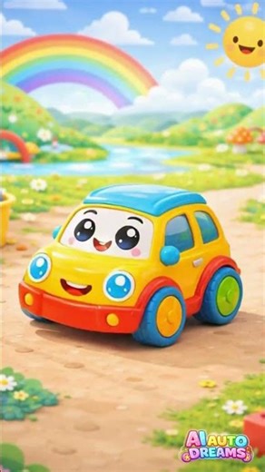 Hello Little Car Song 🚗🎵 | AI Auto Dreams ✨🌈