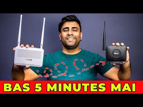 How to Extend WiFi Range With Another Router- Sabse EASY and SASTA Method