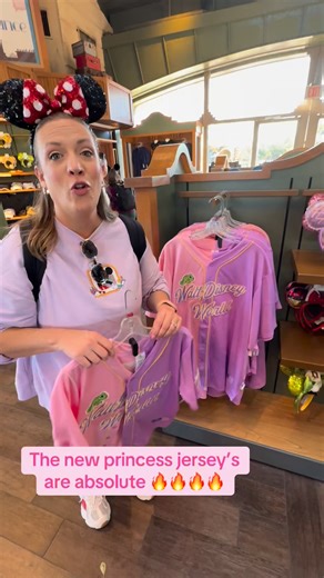 Natalie Carr on Instagram: "#Princessjersey #disneymerch #newmerch #princess #Disney #jersey"