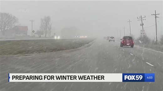 INDOT, Indy DPW prepare for another snow dusting