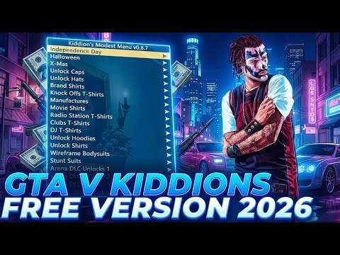 🚗 BEST GTA 5 Online Mod Menu 2026 | Kiddions Free + Teleport + Vehicle Spawn | Enhanced Edition ⚡