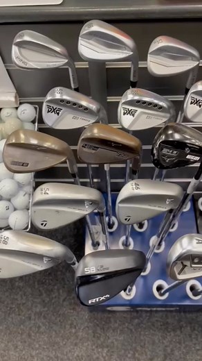  Wedges are a game changer! They always say short game is king so come and pick up a wedge that suits your game today. We have hundreds that vary in degrees of loft, bounce and grind so come take a look and take your short game to the next level this season. . #golf #golfer #golfshot #golfclub #lovegolf #driver #customgolf #customgolfclubs #golfdriver #golfing #golfers #golfswing #golflife #golfcoach #golffun #golfpro #pga #pgachamp #pgachampionship | The Golf Factory | Facebook