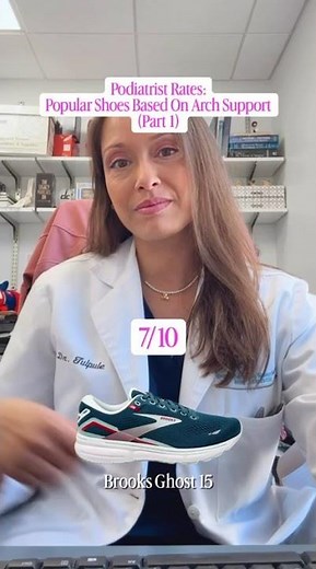 Podiatrist Rates Popular Shoes for Arch Support
