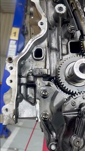 Timing chain triton 4N15 engine Mitsubishi