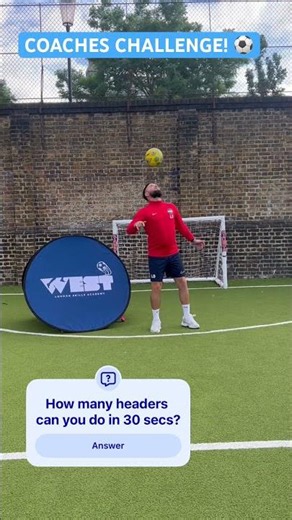 ⚽ 30-Second Headers Challenge! 🧠💥 #football #footballskillschallenge #WLSAchallenge #skills