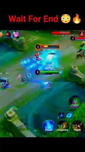 Wait For End 😳🔥 Honor of king 👑 #gaming #honorofkings #shortsfeed #viral #mobilelegends #shorts #lol