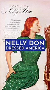 How do you build a massive industrial empire as a woman in the early 20th century? You call it "glorified housekeeping." Nelly Don framed her state-of-the-art factories and enormous output in familiar, domestic terms, making her brand feel as trustworthy as the women who wore her dresses. Be sure to check our blog at https://research.fashionconservatory.com/blog/nelly-dons-unexpected-legacy Fashion Conservatory: Preserving fashion’s past for future generations. #FashionConservatory #MarketingHis