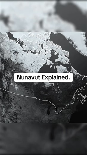 Ep. 13 Canada’s Geography Explained | Nunavut . #geography #canada #fyp #interesting #nunavut | Urban Atlas