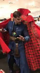 5.7K views · 113 reactions | Doctor Strange and His Naughty Cape Credit: Hero Hair | Xcoser International Cosplay Costume Ltd. | Facebook