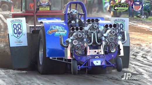 ProBell Racing Products Modified Tractor pulling action from the Scioto County Fairgrounds in Lucasville, OH! OSTPA - Pro Pulling League - #OSTPApull #ProPulling | JP Pulling Productions
