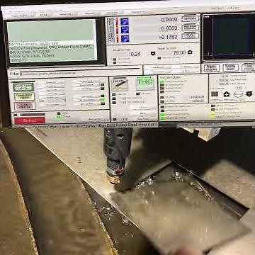 Mach 3 and Hypertherm 45xp THC Torch Height Control Test