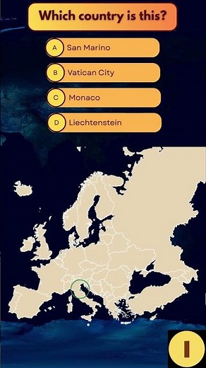 European Countries Quiz – (Level: Hard) #quiz #geographythroughmaps #atlas #trivia