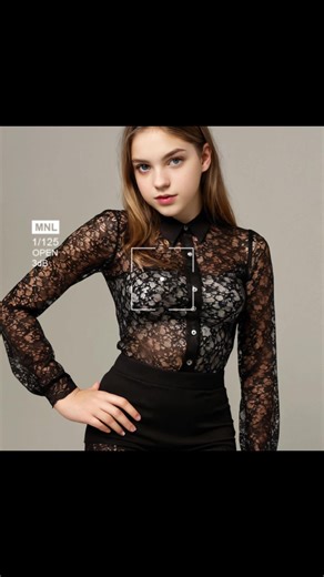 Black Lace Blouse: Fashion Designer Insight