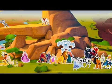 Disney Coloring World -Color & play games for kids -Gameplay Walkthrough Part-6(iOS,Android) #disney