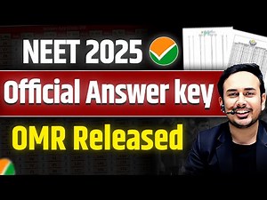 NEET 2025 Official Answer Key & OMR Released by NTA | Calculate Your Marks #neet2025 #nta