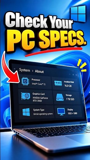 How To Check Your PC Specs in Windows 11 ( 2026 )