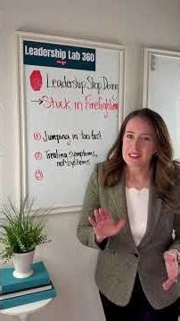 3 Habits Keeping Leaders Stuck in Firefighting Mode (Stop Doing These)