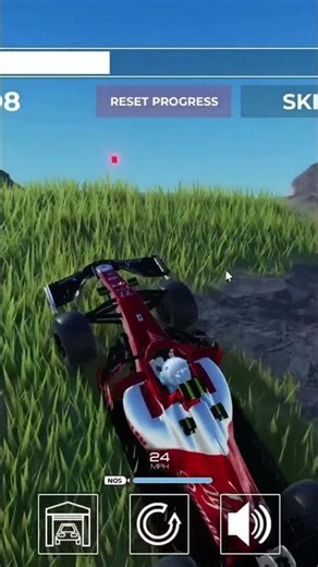 My Cousin And I Keep Flipping Over While Off-roading With F1 Cars In Roblox