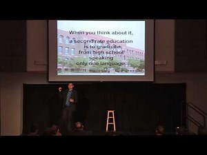 Bilingualism and multilingualism: Samuel Aguirre at TEDxNEIU