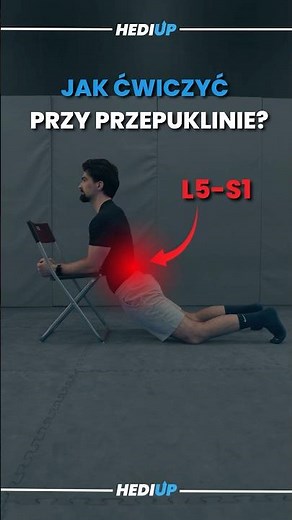 😵JAK ĆWICZYĆ PRZY PRZEPUKLINIE L5-S1?😵‍💫