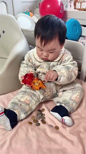 Start saving money to marry a wife now, focus exercises, human cubs, fat babies