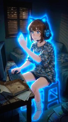 TF TG Transformation: Mechanic turns into Gamer Girl