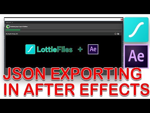 JSON Exporting in After Effects 2021