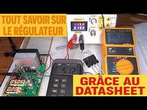 Comprendre le régulateur de tension fixe grâce à son Datasheet
