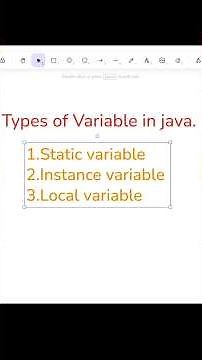 Types of Variables in Java | Local, Instance & Static | Java With Narayan #corejava #java #coding